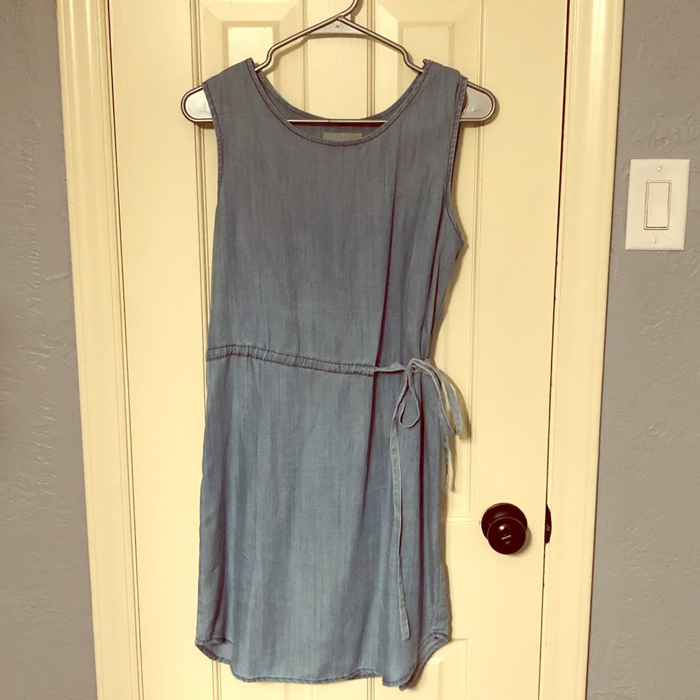 Skies are Blue Denim Dress